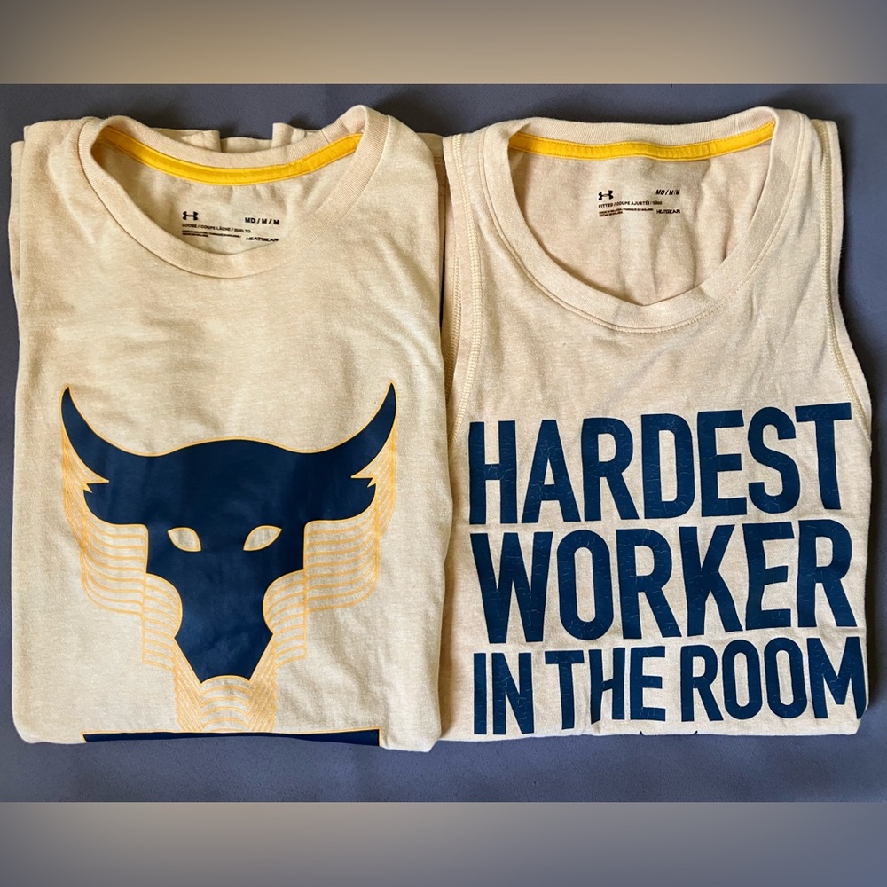 2 Project Rock T-Shirt and Tank Top